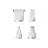 Hабор Easy Pet 4 in 1 cordless silent grooming kit