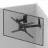 Suport perete BARKAN Wall Mount Barkan ''BM466XP'' Black 13"-90" Full Motion, max.60kg, VESA mm: up to 600x400mm