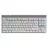 Игровая клавиатура LOGITECH Gaming Wireless Keyboard Logitech G515 TKL, Mechanical, Thin, Low-profile, GL Tactile SW, Double-shot PBT, Macro, RGB, 1500mAh, 2.4GHz+BT, EN, White