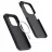 Husa Etteri Etteri Apple iPhone 16 Pro, Silicone Mag case, Black