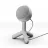 Микрофон LOGITECH Microphones Logitech Yeti Orb RGB, Condenser, Cardioid, Blue VO!CE, 24-bit/48kHz, 70Hz-20kHz, 117dB, RGB, USB, White