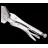 Cleste rabitz NovumGr Клещи зажимные широкие челюсти 10" 250 mm HOTECHE