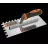 Razatoare WOKIN Терка штукатура зубчатая 280*120mm зуб 10x10 пласт. ручка Wokin