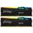RAM KINGSTON 32GB DDR5-6000MHZ  FURY BEAST RGB (KIT OF 2X16GB) (KF560C30BBEAK2-32), CL30-36-36, 1.4V, AMD EXPO 1.0/INTEL XMP 3.0, BLACK