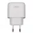 Incarcator XO Wall Charger XO + Type-C Cable, 2USB, Q.C3.0+PD 20W, L137, white