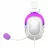 Gaming Casti Havit Gaming Headset Havit H2002d, 53mm driver, 20-20kHz, 64 Ohm, 110dB, Detachable Mic, Leather Earmuffs, In-Line Controls, 2.0m, 3.5mm(4pin), White/Purple