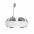 Gaming Casti Havit Gaming Wireless Headset Havit H2230BG, 50mm driver, 20-20kHz, 32 Ohm, 78dB, On-earcup control, Detachable Mic, 3.5mm+BT+2.4Ghz, White/Grey