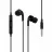 Casti cu fir XO XO earphones, EP22 music, Black