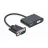 Adaptor Cablexpert Adapter VGA M to HDMI&VGA F+ 3.5 mm audio+5 V micro-USB port for power, Cablexpert "A-VGA-HDMI-02"
