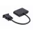 Adaptor Cablexpert Adapter VGA M to HDMI&VGA F+ 3.5 mm audio+5 V micro-USB port for power, Cablexpert "A-VGA-HDMI-02"
