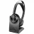 Casti cu microfon Poly Poly Voyager Focus 2 USB-A stereo Bluetooth Headset with charge stand, Noise-cancelling dual-mic + AcousticFence technology, 3 levels of advanced hybrid ANC, up to 25 hours of wireless talk time, comfortable headband & ear cushions, carrying case, 1.