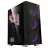 Carcasa fara PSU SPACER CASE  - GAMING, MIDDLE TOWER, ATX, "RAINBOW", FARA SURSA,STICLA SECURIZATA, 4 X FAN, USB 2.0 X 2, USB 3.0 X 1, HD-AUDIO, MESH, FAN CONTROLLER