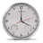 Настенные часы ESPERANZA Clock Wall Esperanza WASHINGTON  EHC008W White,  30 cm, Aluminum clock frame and hands, Quiet movement, hook for easy installation, Measurements: temperature and humidity, Power supply: 1 x 1.5V AA battery (not included)