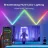 Умная лампа GOVEE Wall Lamps Glide RGBIC Wall Light (6+1), Wi-Fi + BT, Multicolor, Diffused RGBIC Light Effects, No Hub Required, Flexible Installation, 40+ Stunning Scene Modes & Music Modes, Customizable Design Layout, App, Control Box, Voice Control