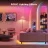 Внутренняя светодиодная лента GOVEE Light Strip  GOVEE RGBIC S LED Strip Light 5m, Protective Coating, Smart Wi-Fi Light Strip, Matter Compatible, Multicolor, Zonal Color Control, App, Control Box, Voice Control, No Hub Required, 3M Peel-and-Stick, Flexible Installation, Cuttable, 11 M