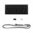 Gaming keyboard HyperX Gaming Keyboard HyperX Alloy Rise 75, Mechanical, 75% form factor, Linear SW, PBT Keycaps, Magnetic top plates, RGB, EN/RU, 1.8m, USB, Black