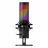 Microfon HyperX MICROPHONES  QUADCAST 2S, 3X14MM CONDENSER CAPSULES, 4X POLAR PATTERNS, 90DB, -8 DB, 192 KHZ, 32BIT, SHOCK MOUNT, RGB, USB-C/3.5MM, BLACK