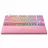 Gaming keyboard RAZER Gaming Keyboard Razer Huntsman V2, TLK, Mechanical, Optical Linear SW, Aluminum top, Macro, Wrist Rest, Sound Dampening Foam, RGB, USB, EN, Pink