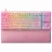Gaming keyboard RAZER Gaming Keyboard Razer Huntsman V2, TLK, Mechanical, Optical Linear SW, Aluminum top, Macro, Wrist Rest, Sound Dampening Foam, RGB, USB, EN, Pink