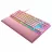 Gaming keyboard RAZER Gaming Keyboard Razer Huntsman V2, TLK, Mechanical, Optical Linear SW, Aluminum top, Macro, Wrist Rest, Sound Dampening Foam, RGB, USB, EN, Pink