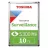 HDD TOSHIBA 3.5" HDD 10.0TB-SATA- 256MB Toshiba S300 Pro Surveillance HDWT31AUZSVA, Surveillance, CMR, 7200rpm, 1.0M (MTTF)