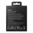 HDD Extern Samsung 1.0TB  PORTABLE SSD T9 BLACK, USB-C 3.2 GEN 2X2 (88X59X13MM, 122G,R/W:2000/2000MB/S)