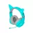 Casti cu fir si microfon EDIFIER HECATE G5BT CAT TURQUOISE / BLUETOOTH GAMING ON-EAR HEADPHONES WITH MICROPHONE, RGB, 3.5MM / BLUETOOTH V5.2, PLAYBACK TIME 20 HOURS (LIGHT ON); 36 HOURS (LIGHT OFF), CUTE DETACHABLE CAT EAR WITH HALL SENSORS, FOLDABLE DESIGN