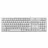Tastatura fara fir SVEN SVEN KB-S300, Keyboard, Waterproof design, 104 keys, traditional layout, Comfortable, quiet and precise keystroke, USB, OS compatibility: Windows, MacOS, Linux; White, Rus/Ukr/Eng
