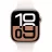 Smartwatch APPLE Apple Watch Series 10 GPS, 42mm Rose Gold Aluminium Case with Light Blush Sport Band - S/M, MWWH3 (USA)