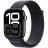 Smartwatch APPLE Apple Watch Series 10 GPS, 46mm Jet Black Aluminium Case with Ink Sport Loop, MWWR3 (USA)