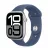 Smartwatch APPLE WATCH SERIES 10 GPS, 46MM SILVER ALUMINIUM CASE WITH DENIM SPORT BAND - M\L, MWWM3 (USA)