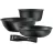 Набор посуды POLARIS EasyKeep-4D, Black