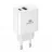 Зарядное устройство Rivacase Wall Charger Rivacase PS4102 W00, 2 port, 20W PD USB-C + QC3.0 USB-A, White