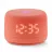 Smart Speaker Yandex YNDX-00026ORG STATION LITE 2 WITH ALISA, CORAL, LED Display, Smart Home Control Center, No Hub Required, Wi-FI-AC + BT5.0, Alisa Assistant built-in, 6W, Sensor buttons, 4 Microphones