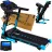 Banda de alergat THUNDER electrica REACT-DS-TFT, Viteza maxima 18km/h, maxima suportata 160kg, Black