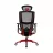 Fotoliu Gaming 1STPLAYER Gaming Chair 1STPLAYER ERGO PLAY White&Red, High tech reinforced polyester material mesh,  Reinforced steel frame, 3D armrest, soft PU-cushioned footrest, aluminum outer frame, 4 class Gaslift, 60mm noiseless PU caster, Tilt Angle Adjuster:95°-120°,1