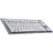 Игровая клавиатура LOGITECH Gaming Wireless Keyboard Logitech G915 X TLK, Mechanical, Ultra thin, GL Tactile, Aluminum, Media сontrols, Volume roller, RGB, 2.4GHz+BT, EN, White