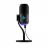 Микрофон LOGITECH Microphones Logitech Yeti GX, Dynamic Supercardioid, Blue VO!CE, 24-bit/96kHz, 60Hz-18.5kHz, -135dB 135dB, Dual zone RGB, USB, Black