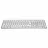 Клавиатура беспроводная LOGITECH Wireless Keyboard Logitech MX Keys S for Mac, Ultra thin, Premium typing, Metal plate, F-keys, Backlight, 10M, 2.4Ghz+BT, EN, Pale Gray