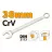 Cheie combinata Tolsen CHEIE COMBINATA 38MM INDUSTRIAL