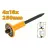 Dalta Tolsen DALTA DE MANA ASCUTITA 4X16X250MM