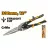 Ножницы по металлу Tolsen Foarfeca tabla  300mm dreapta CrMo