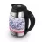 Ceainic electric ESPERANZA Kettle Esperanza SEINE EKK026  Glass Black with LED light and temperature controller, 2200W, 1,7l, The kettle will heat the water up to 60°C, 70°C, 80°C and 90°C. Concealed heating element, 360° swivel base, auto shut-off after boiling
