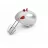 Mixer ESPERANZA Hand Mixer Esperanza MUFFIN EKM007R,  150W, Ajustable speeds; 2x dough hook, 2x beater