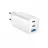 Încarcator GEMBIRD 3-PORT 65 W GAN USB-C/USB-A FAST CHARGER, WHITE, TA-UC-PDQC65-01-W