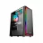 Корпус без БП 1STPLAYER CASE  RB-4 BLACK, ATX W/O PSU, TEMPERED GLASS SIDE PANEL, FRONT PANEL WITH LIGHT STRIP, F5M RGB FAN (1REAR), NO HUB AND CONTROLLER, 3.5' HDD*1/2.5” SSD*1, USB3.0*1, USB2.0*2, HD AUDIO, SPCC 0.40MM, BLACK