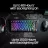 Gaming keyboard HyperX HYPERX Alloy Rise 75 Wireless RGB Mechanical Gaming Keyboard without Numlock (RU), Mechanical keys (HyperX Linear switches) Backlight (RGB), Tri-mode connectivity (Wired, BT, 2.4GHz), Ultra-customizable, Hot-swappable key switches, Ambient light sens