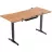 Masa de birou MOTORIZED GAMING DESK 1STPLAYER MOTO-GT 1460, 72-117 CM ELECTRIC LIFT HEIGHT, INTELLIGENT HEIGHT MEMORY AND SEDENTARY REMINDER, MAX LOAD 80 KG, 25MM SOLID WOOD TABLETOP WITH BLISTER PROCESS, ABRASION AND SCRATCH RESISTANT, ALUMINIUM LEGS, 140*60*(72-