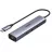 Док-станция UGREEN UGREEN HUB 4in1 Type-C to 3xUSB+RJ45+Type-C(PD 100W) CM475, Space Grey