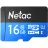 Card de memorie Netac Netac MicroSD P500 Standard 16GB, w/SD adapter NT02P500STN-016G-S